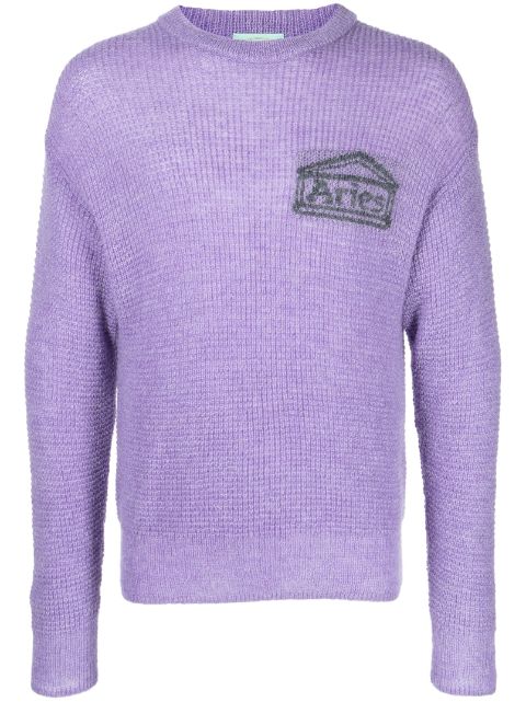 Aries - waffle-knit jumper