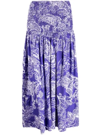 Mara hoffman best sale maxi skirt