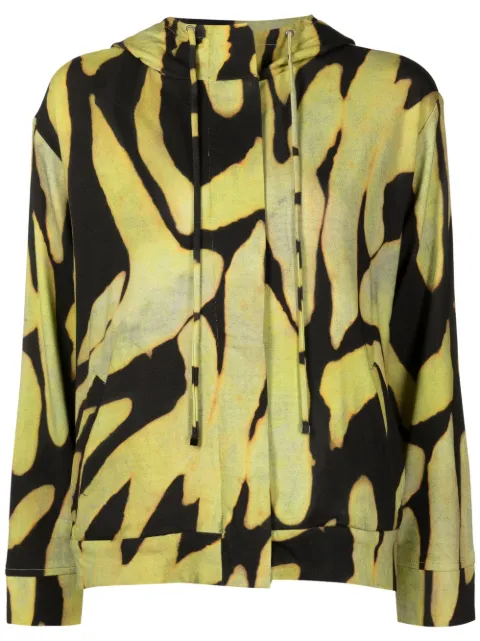 Lenny Niemeyer camouflage-print two-pocket hoodie 