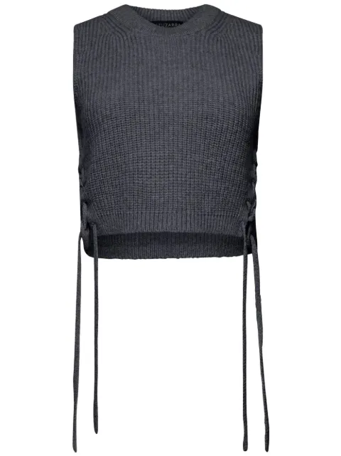 Altuzarra cropped sleeveless knitted top