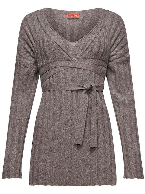 Altuzarra Boyes tie-front jumper