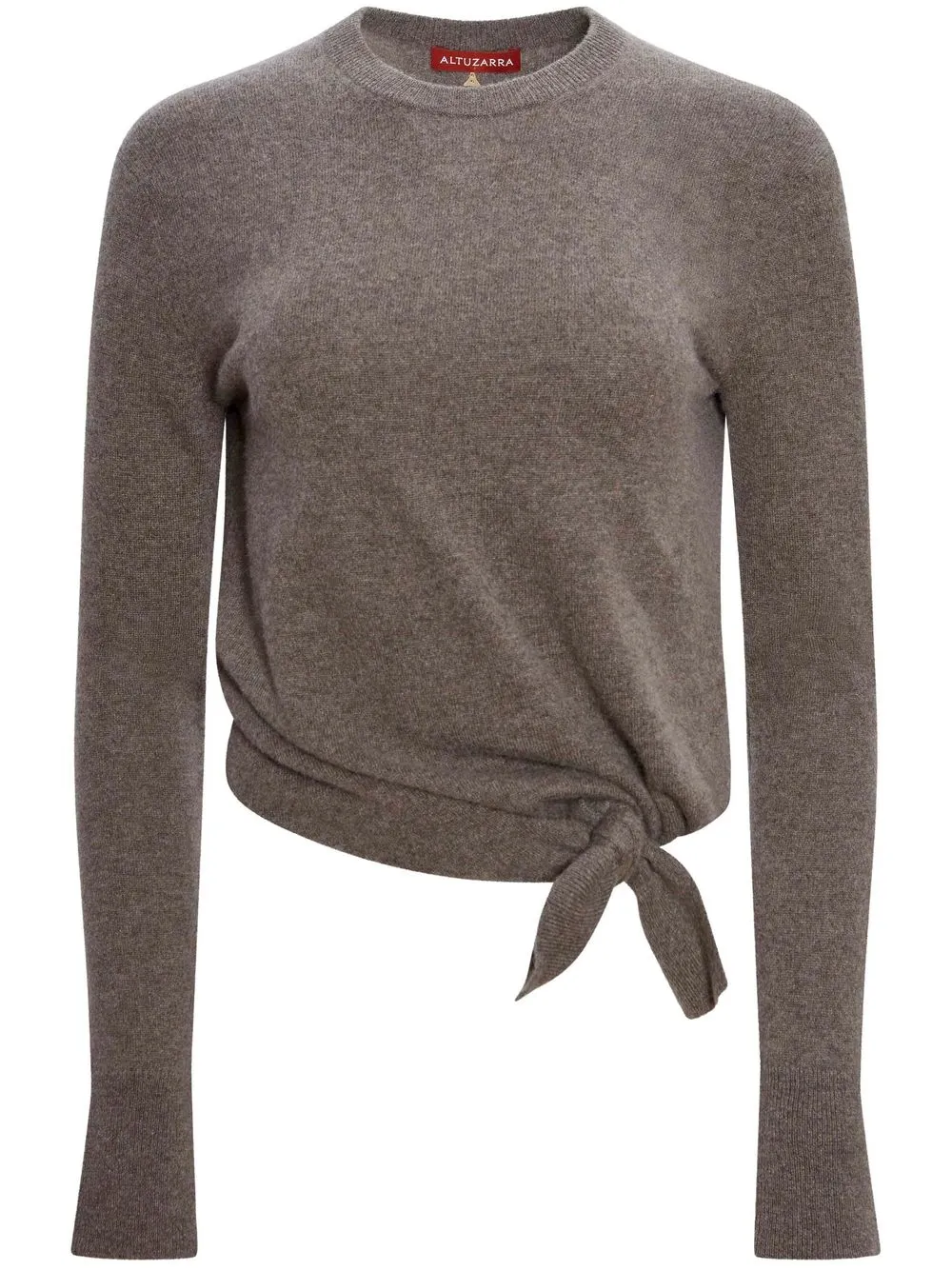 

Altuzarra Nalini knot-detail cashmere jumper - Grey