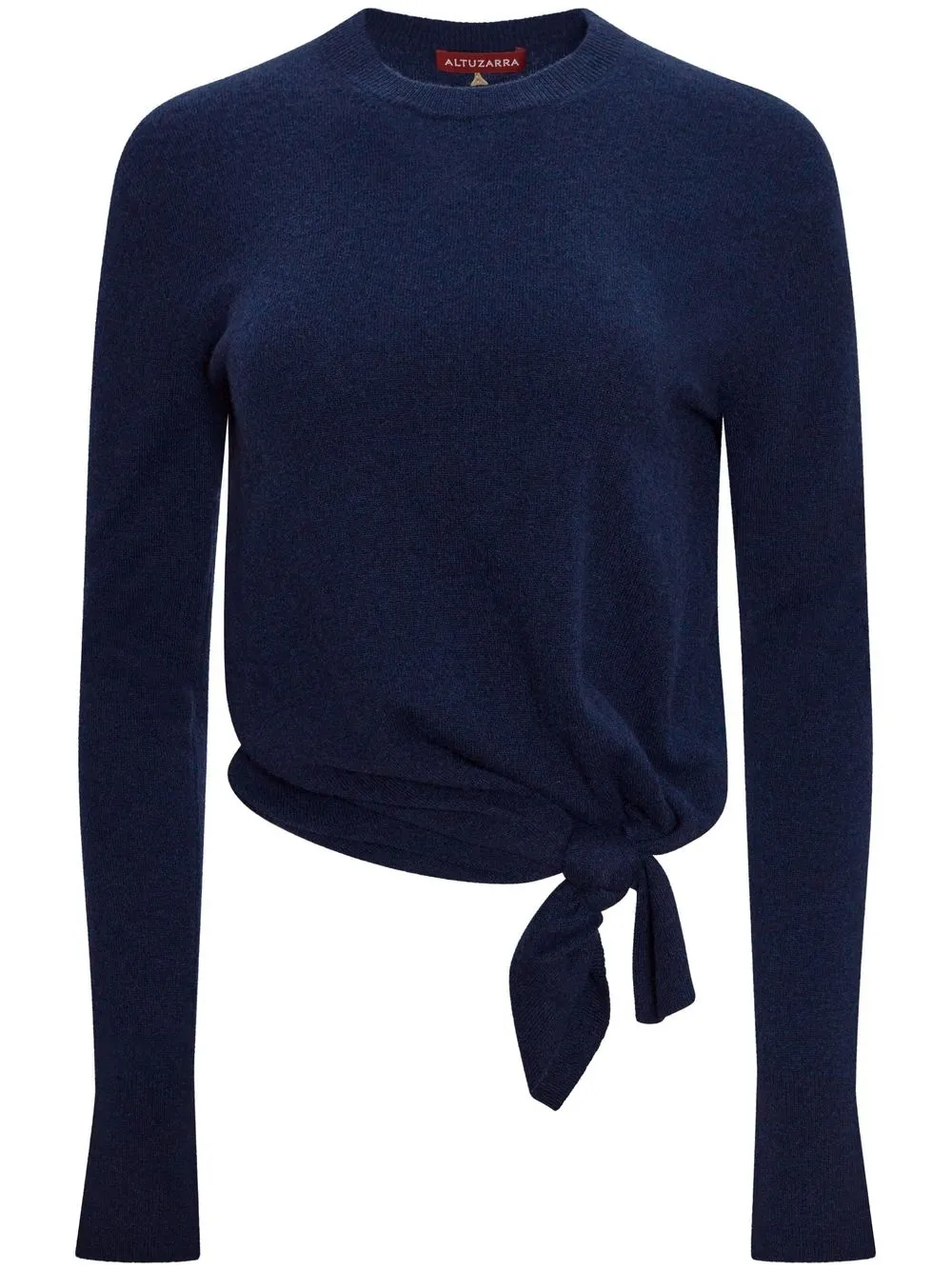 

Altuzarra knot-detail cashmere jumper - Blue