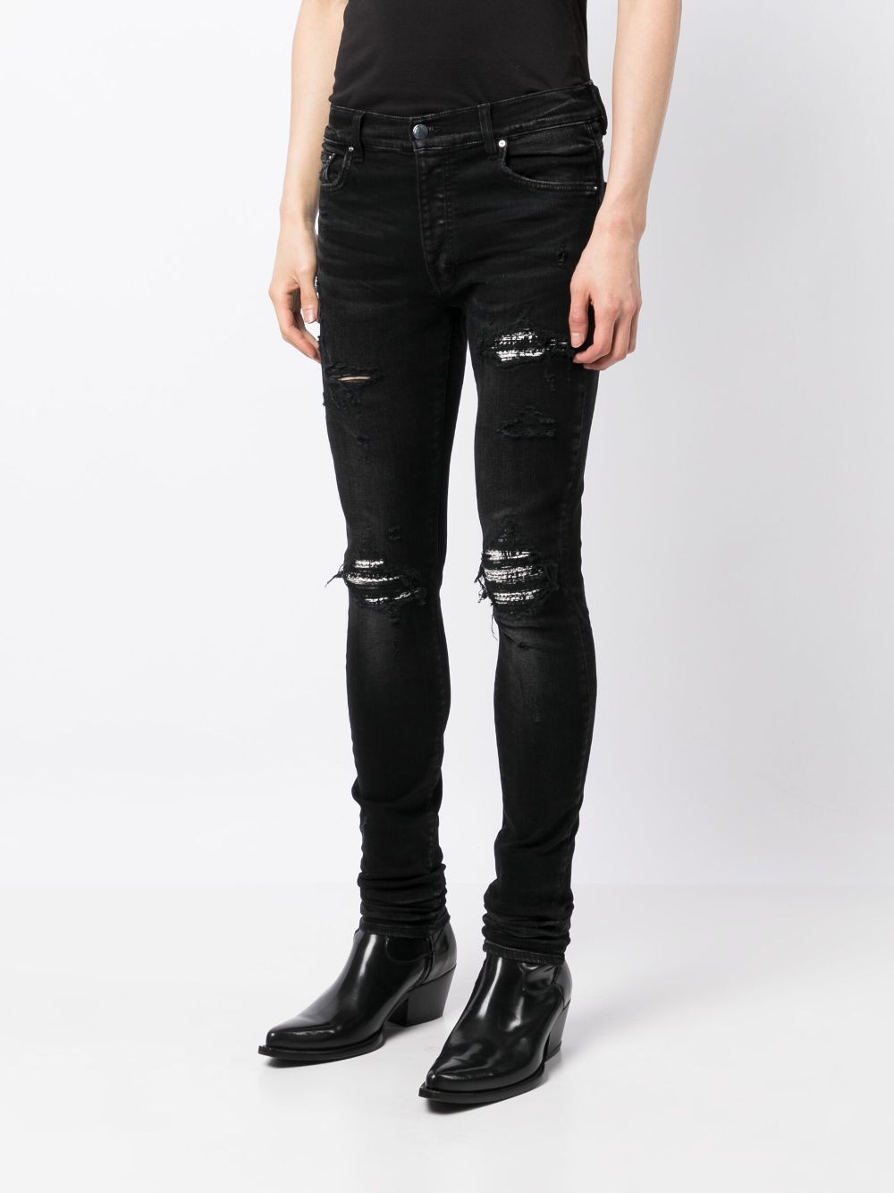 black ripped skinny jeans kids