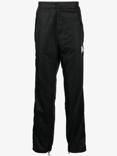 AMIRI logo-print straight-leg trousers