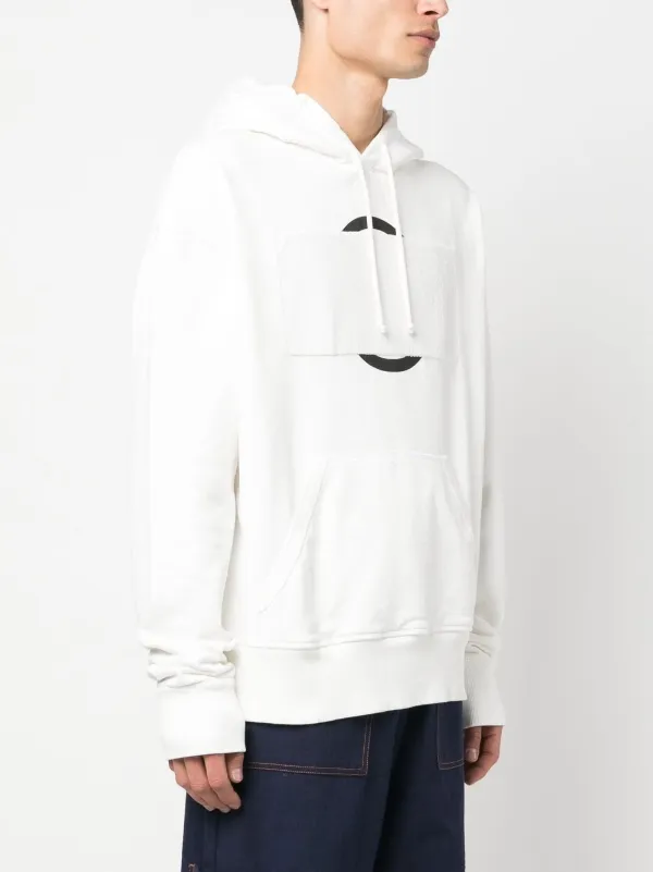 MM6 Maison Margiela グラフィック パーカー | ホワイト