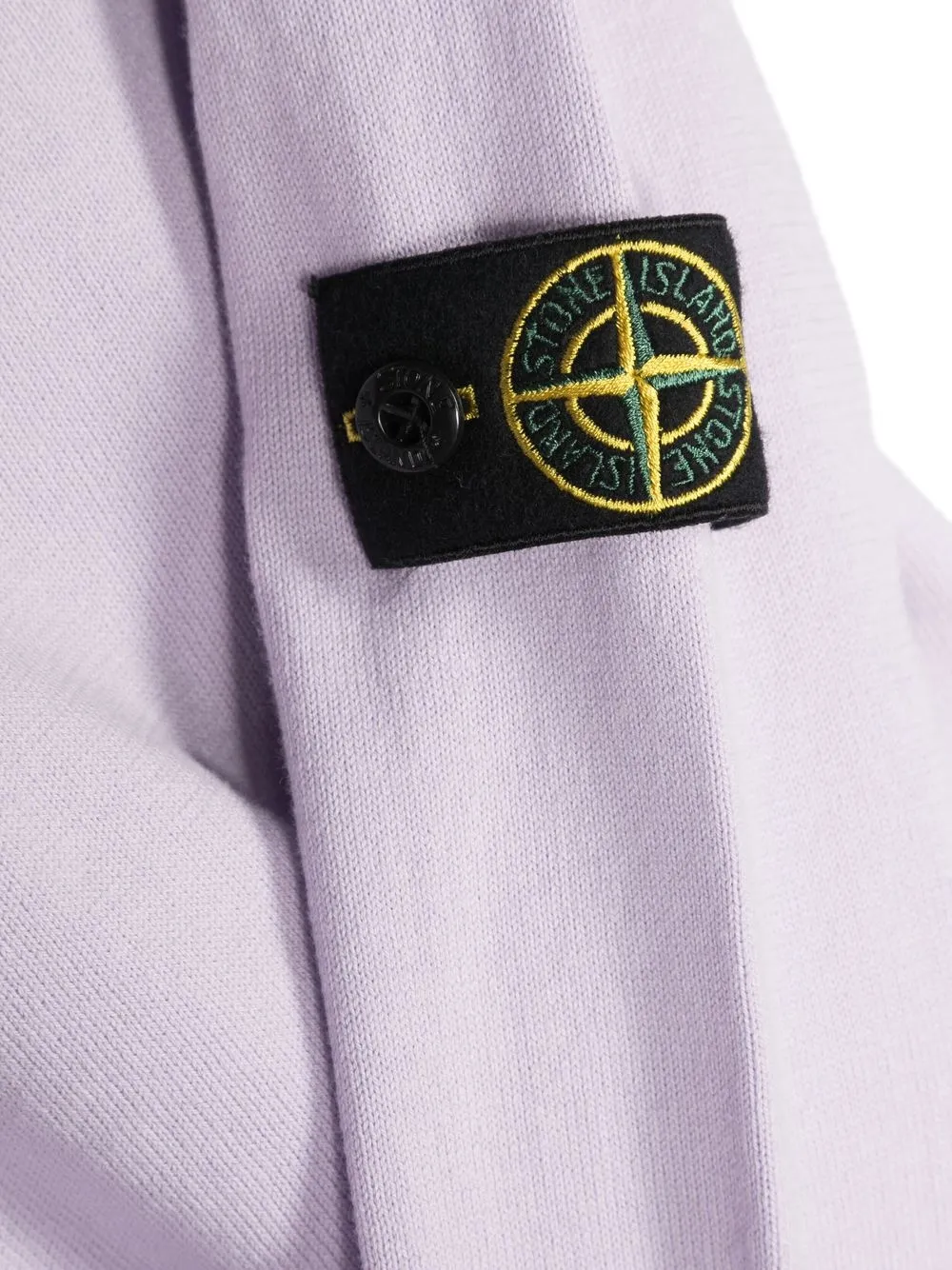 Stone Island Junior logo-patch long-sleeve Sweatshirt - Farfetch