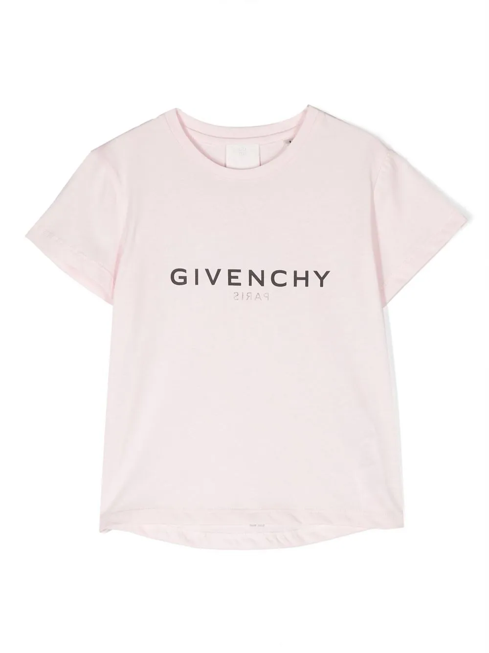 

Givenchy Kids playera con logo estampado - Rosado