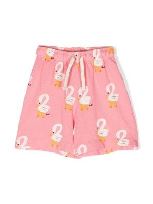 Bobo Choses rope-print Organic Cotton Shorts - Farfetch