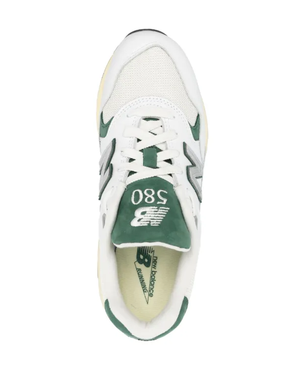 LOUIS VUITTON TRAINER GREEN MONOGRAM DENIM WHITE - The Edit LDN