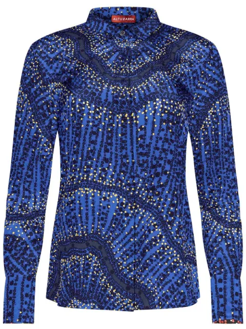 Altuzarra Chika printed silk shirt