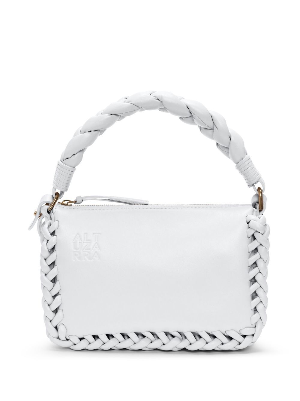 

Altuzarra braided small leather bag - White