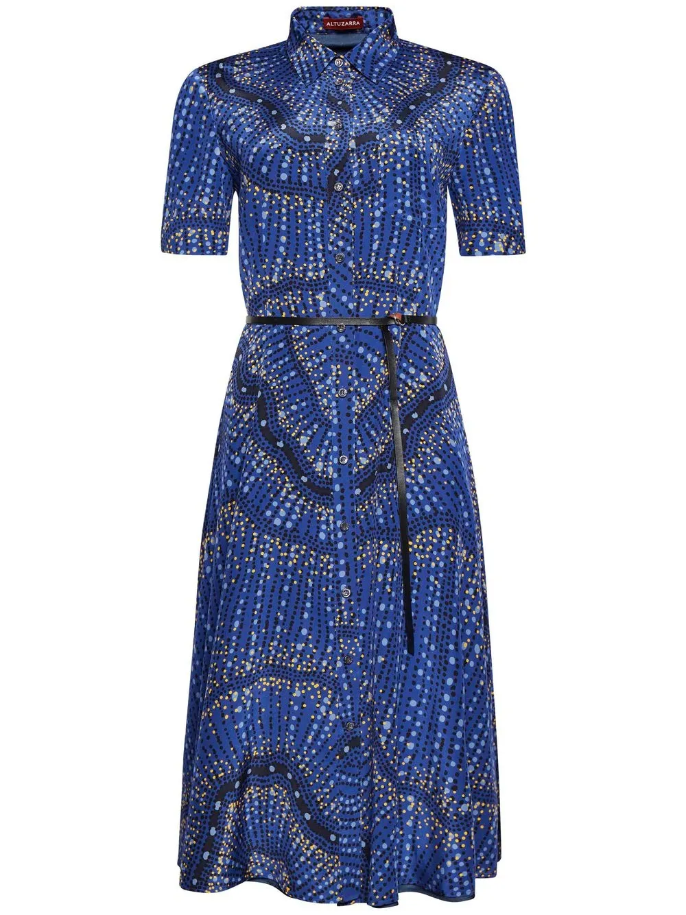 

Altuzarra Kiera dot print dress - Blue