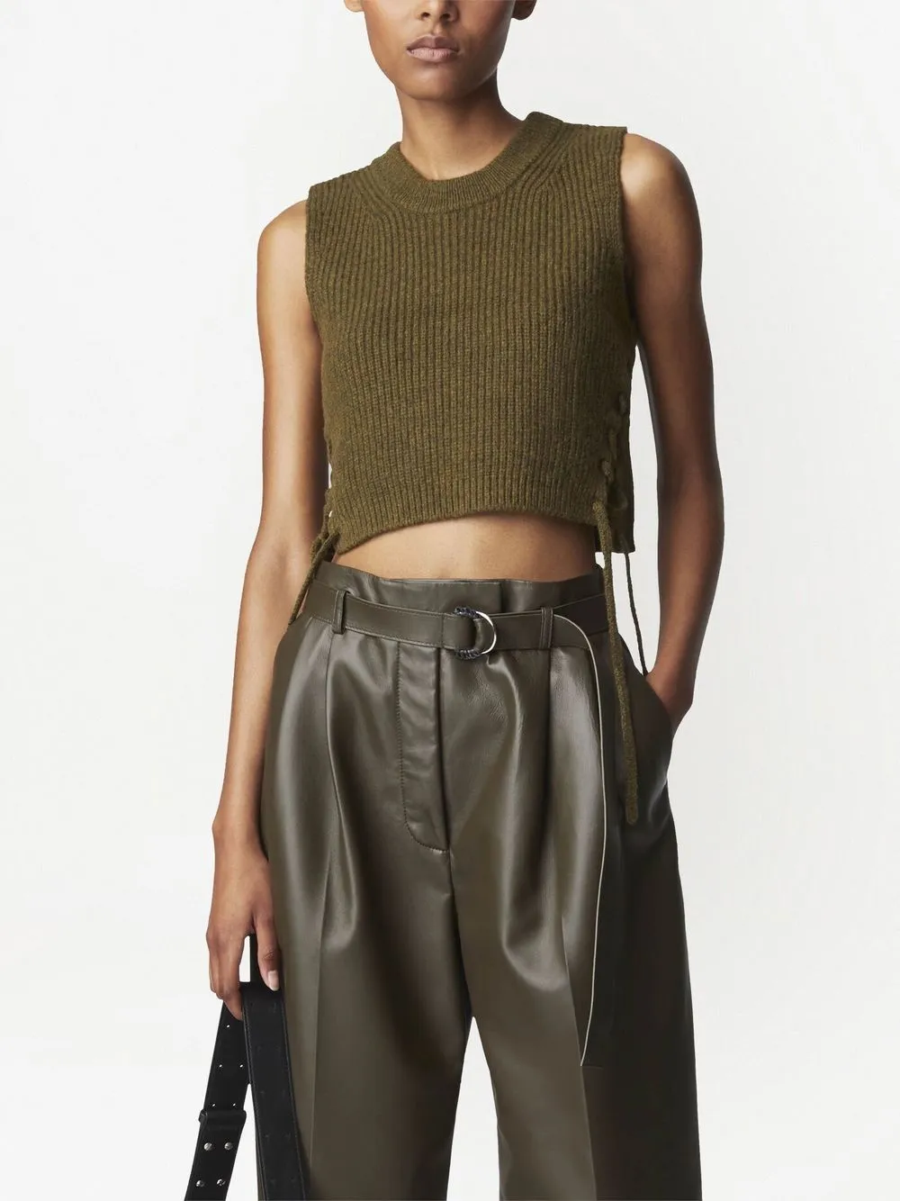 Amani Knitted Crop Top