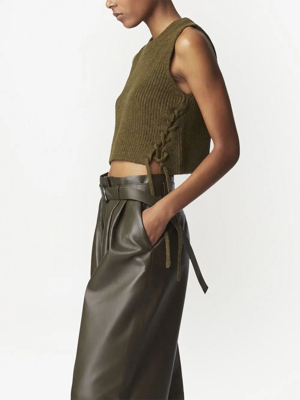 Amani Knitted Crop Top
