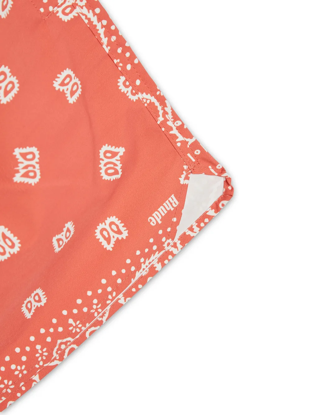 RHUDE Zwembroek met print Oranje