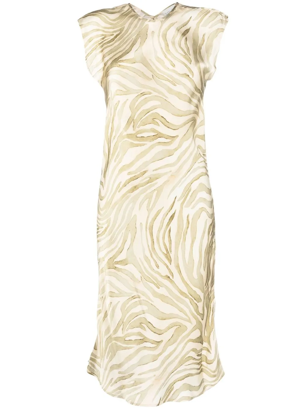 

Forte Forte tiger print sleeveless midi dress - Neutrals