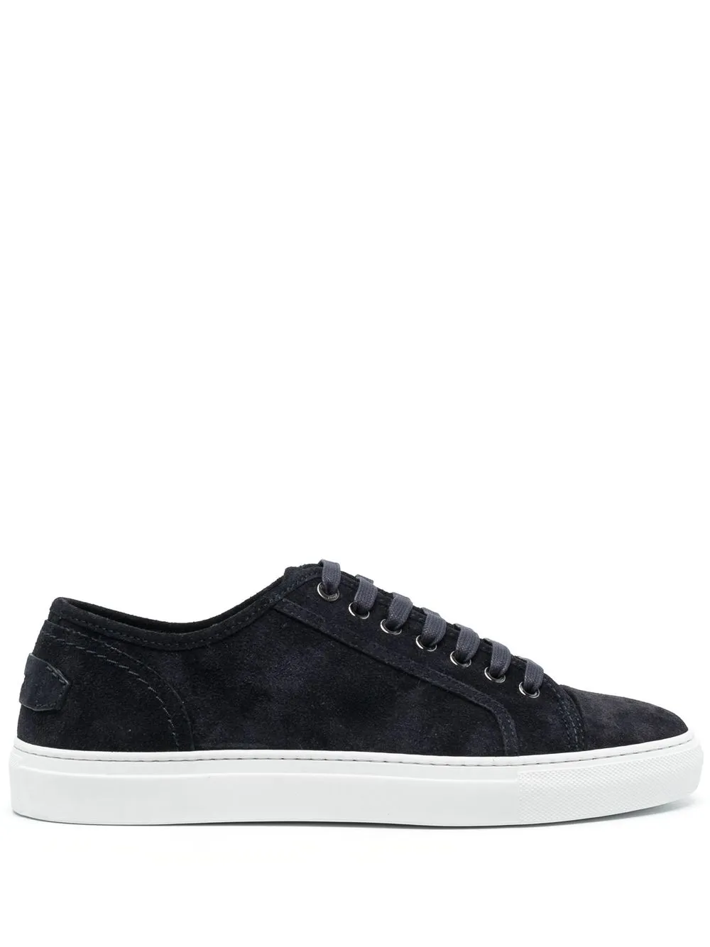 

Brioni leather lace-up sneakers - Blue