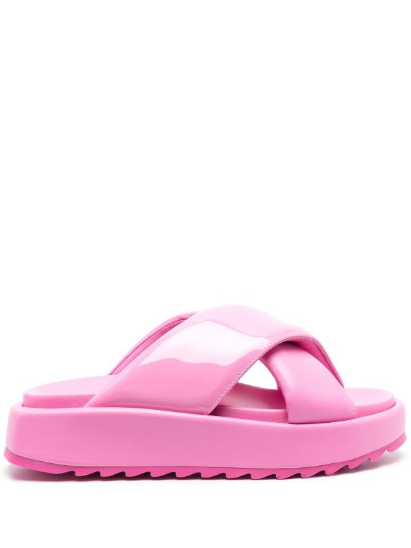 Pink store crossover slides