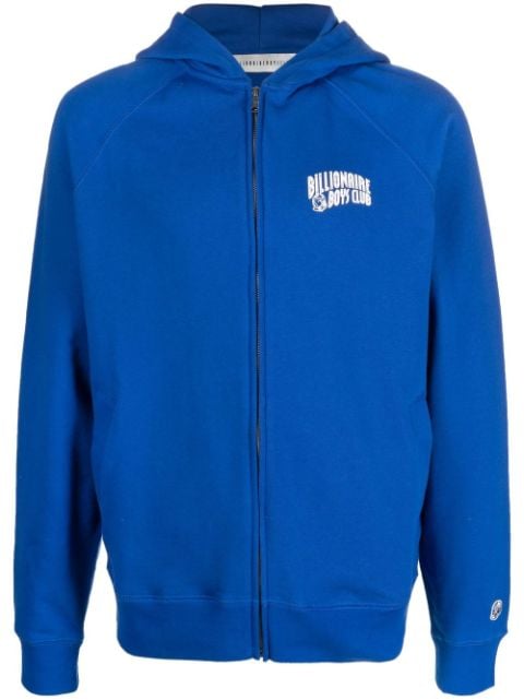 Billionaire Boys Club - logo-print zip-up hoodie