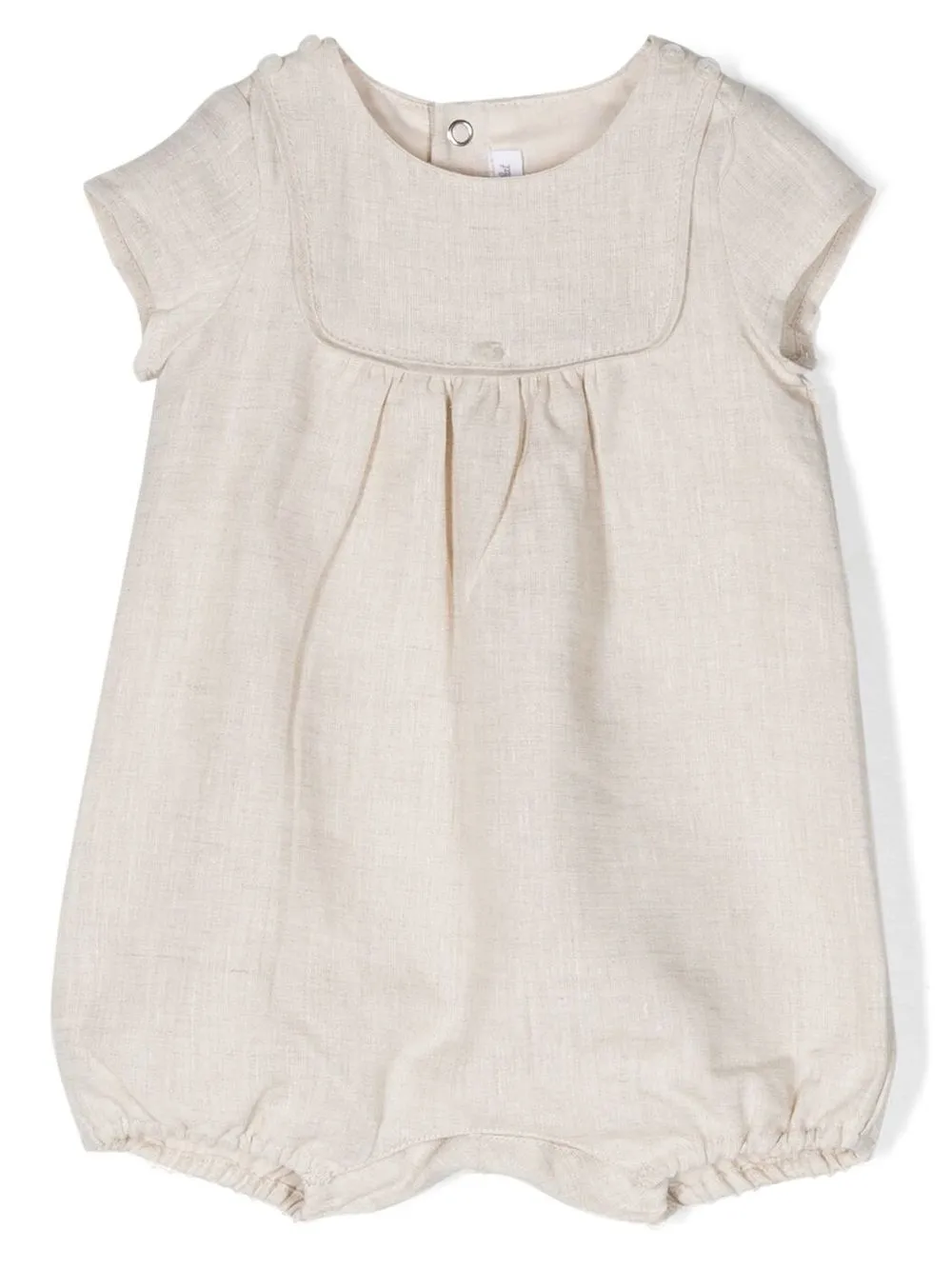 

Tartine Et Chocolat bib-collar babygrow - Neutrals