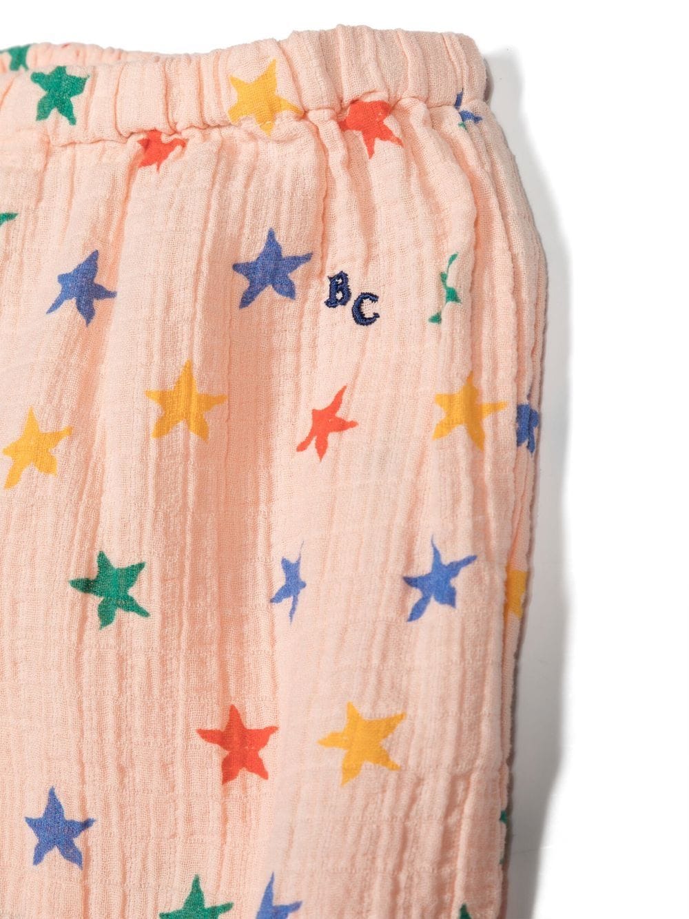 Shop Bobo Choses Star-print Cotton Pants In Pink