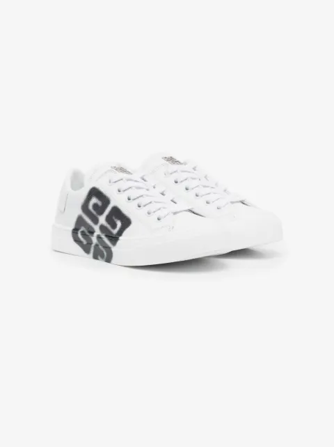 Givenchy Kids 4G graffiti-print sneakers