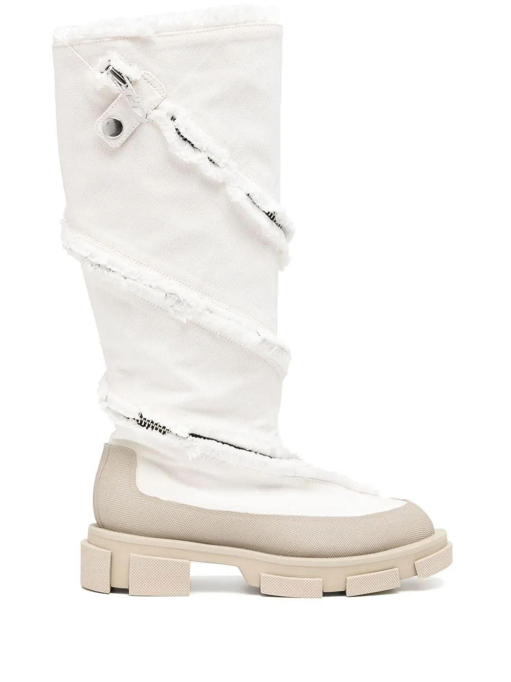 

Both Gao zip boots - Neutrals