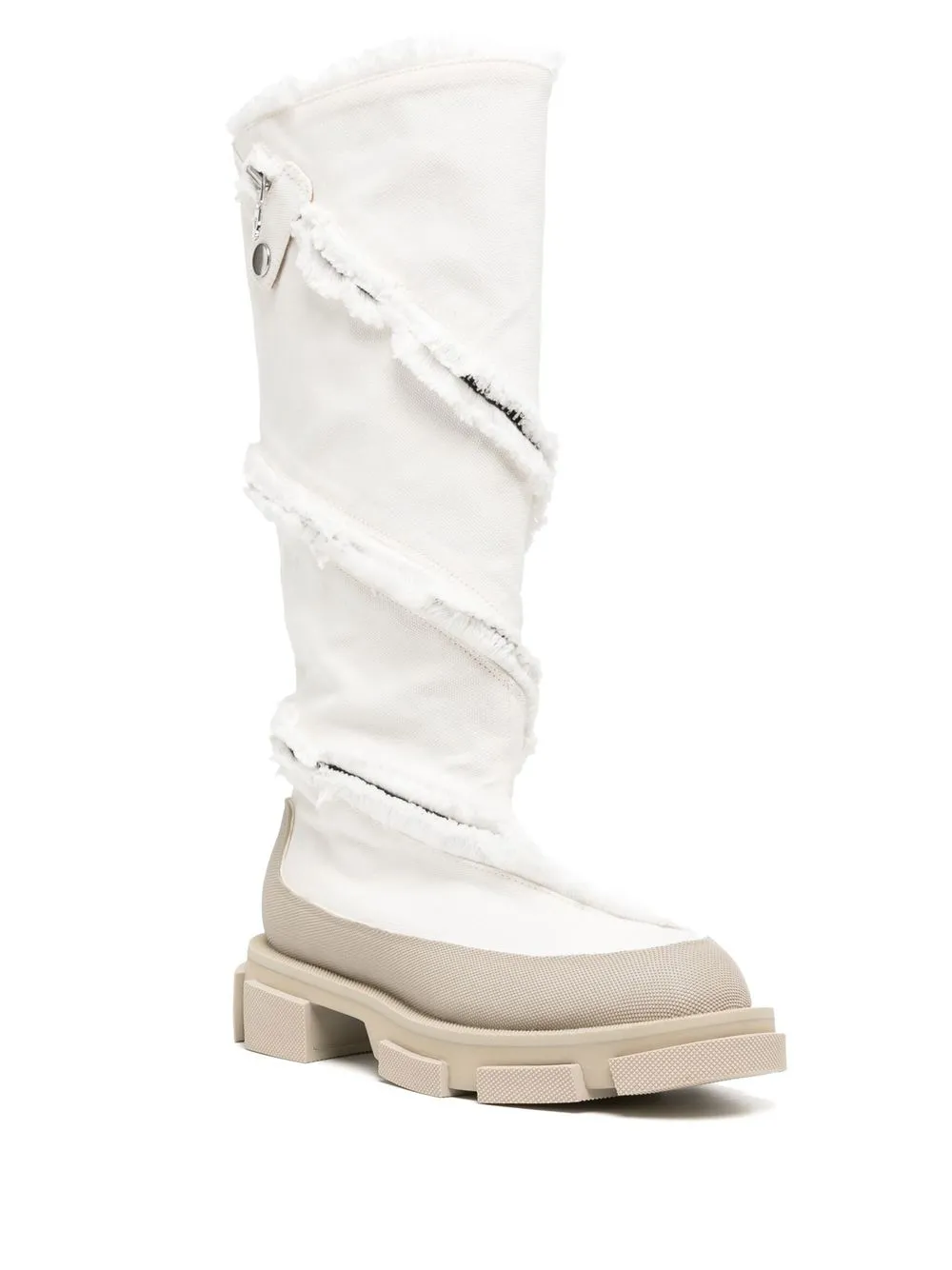 Both Gao laarzen met rits - Beige