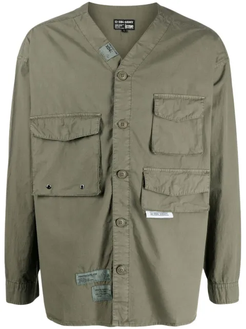izzue cargo-like long-sleeved shirt 