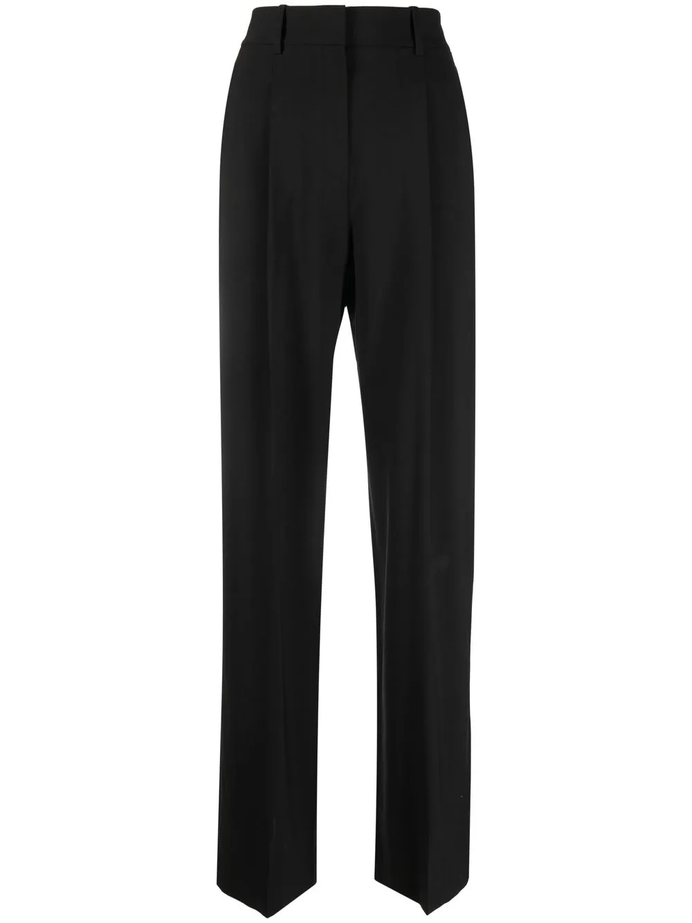 

Theory pantalones anchos con bolsillos - Negro