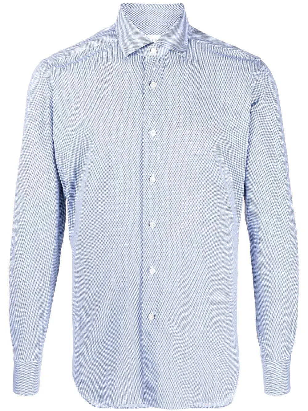 

Xacus long-sleeve button-up shirt - Blue