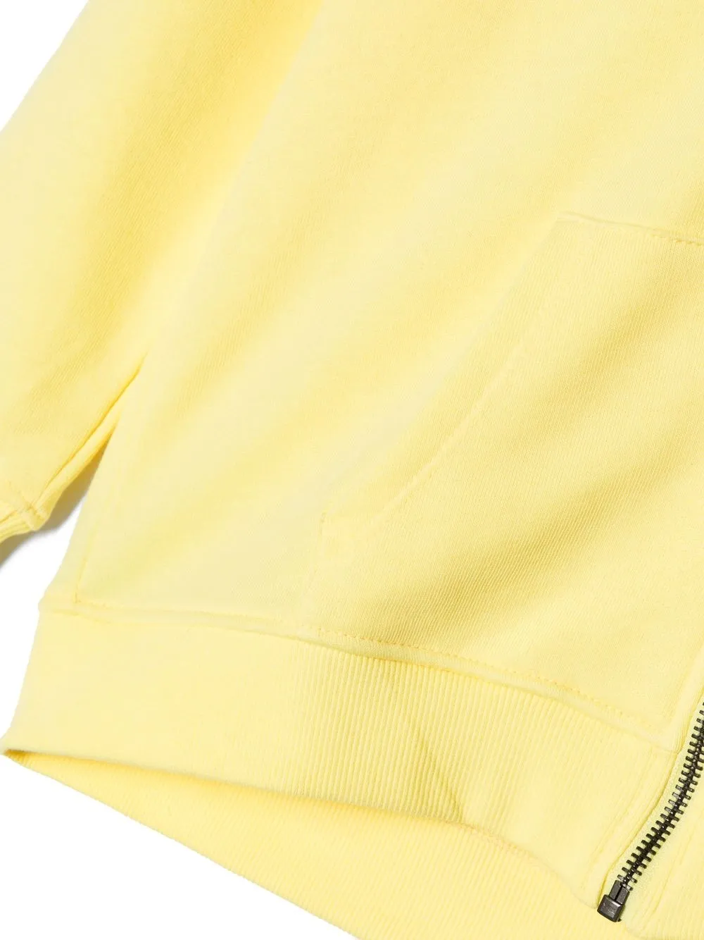 Shop Kindred Drawstring Hood Jacket In Yellow