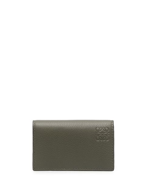 LOEWE debossed-logo leather wallet