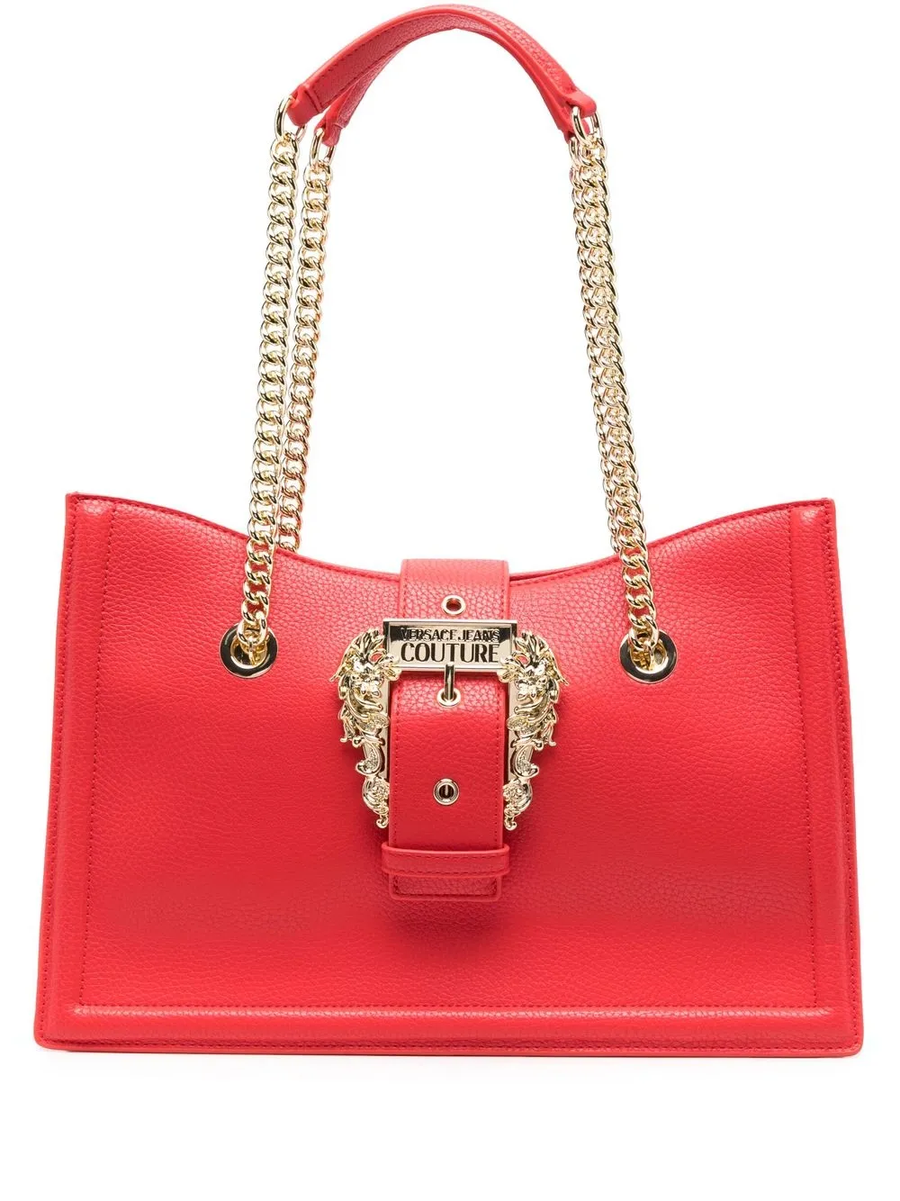 

Versace Jeans Couture logo-plaque crossbody bag - 521 ROSSO