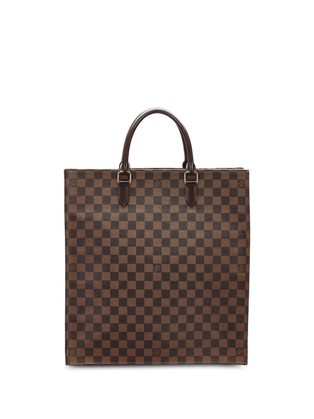 

Louis Vuitton 2008 pre-owned Damier Ebène Sac Plat shopper - Brown