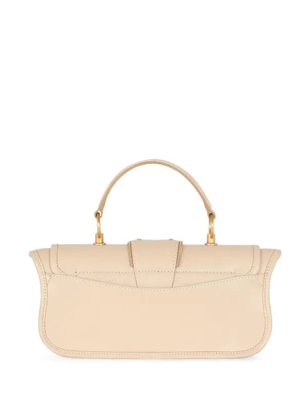 Balmain Blaze Leather Tote Bag | Neutrals | FARFETCH