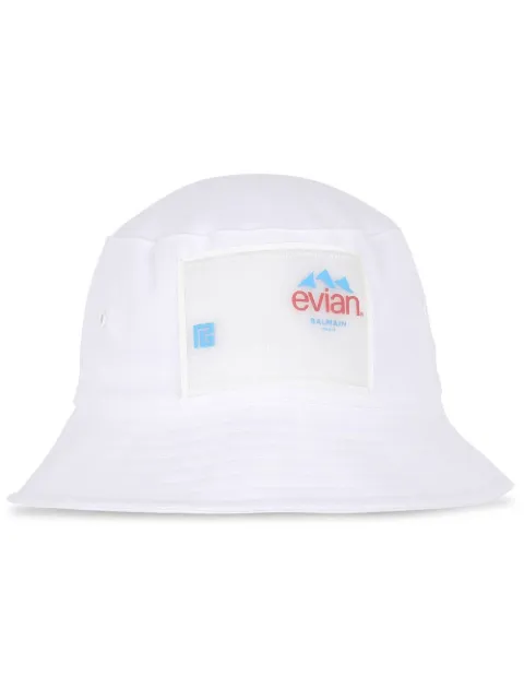 Balmain gorro de pescador con parche Evian 