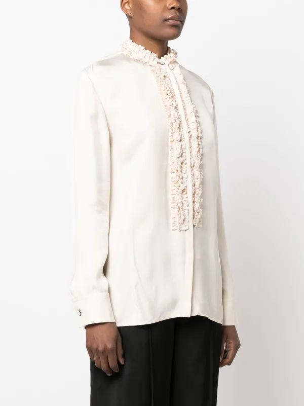 JIL SANDER ブラウス 美品 ユニクロ ジルサンダー +J Jil Sander ブラウス 白 S