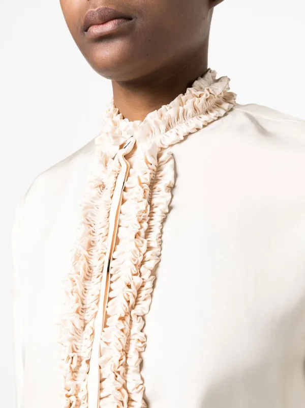 JIL SANDER ブラウス 美品 ユニクロ ジルサンダー +J Jil Sander ブラウス 白 S
