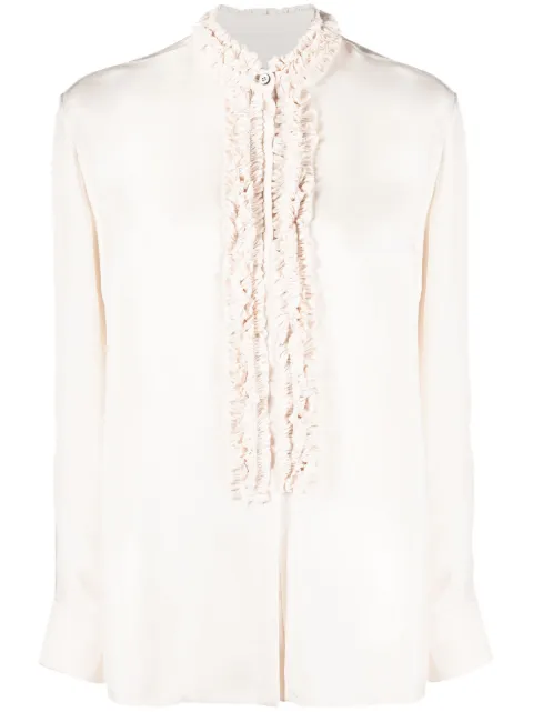 Jil Sander ruffle-trim blouse