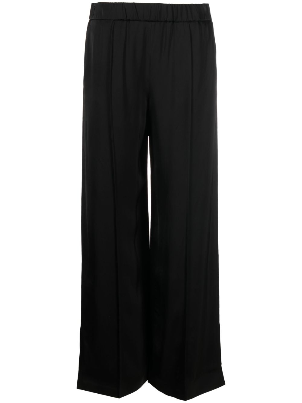 Jil Sander elasticated straight-leg trousers - Black