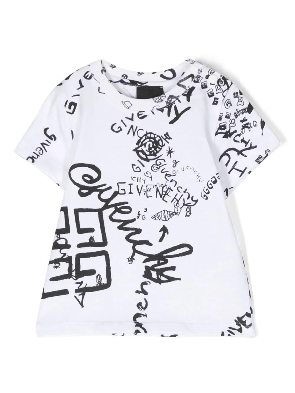 

Givenchy Kids logo-print T-shirt - White