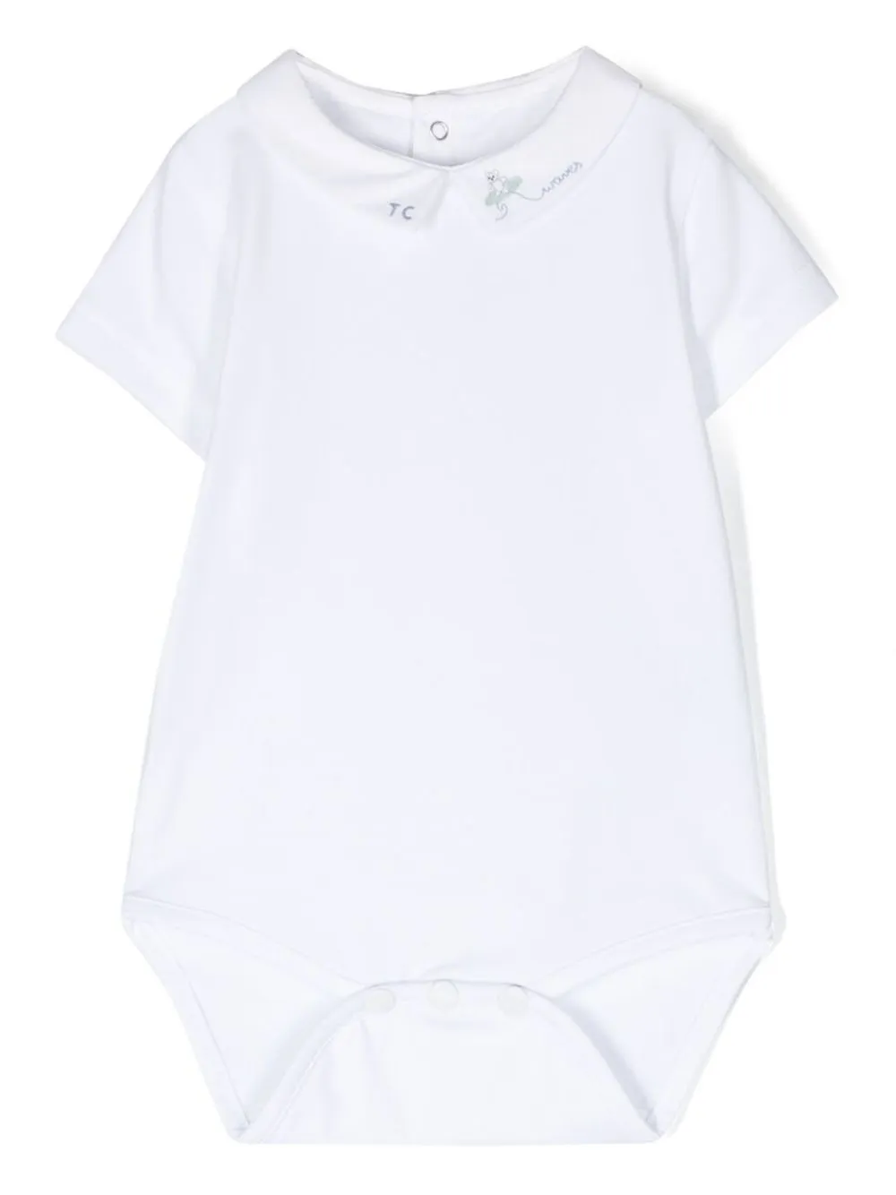 

Tartine Et Chocolat short-sleeve babygrow - White