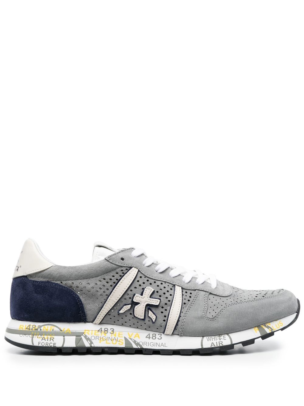 Premiata Eric Low-top Sneakers In Grey