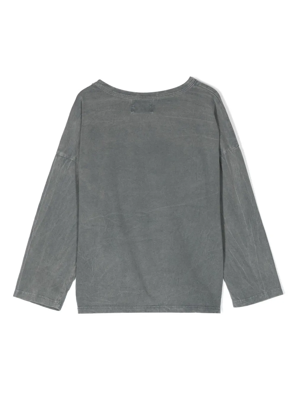 Bobo Choses T-shirt met colourblocking - Grijs