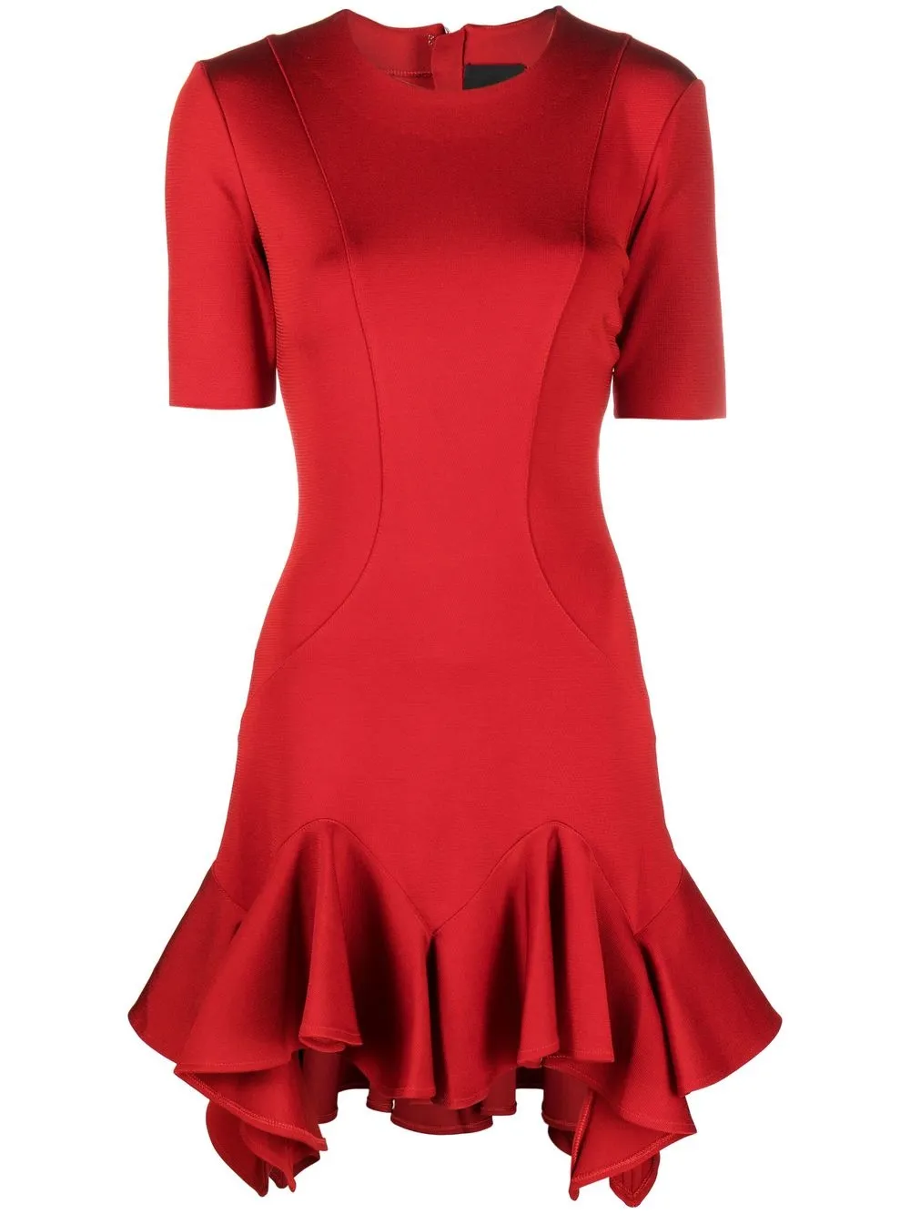 Givenchy Asymmetrische jurk Rood