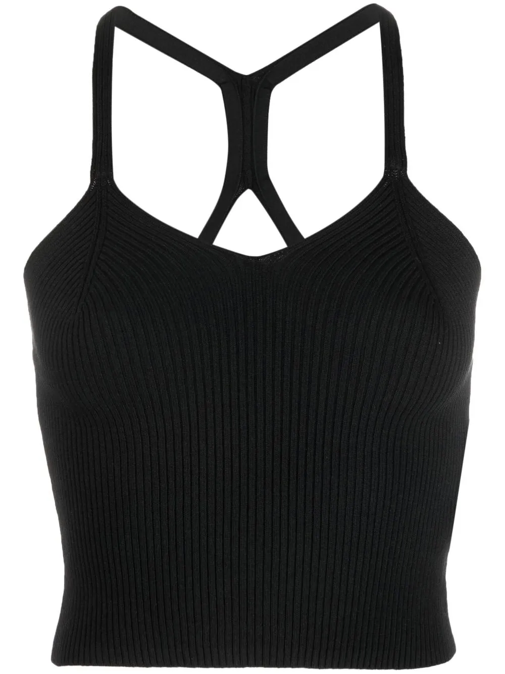 

Calvin Klein rear logo-detail top - Black