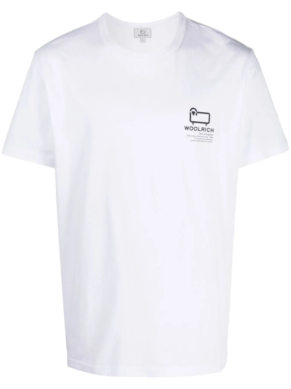 

Woolrich logo-print short-sleeve T-shirt - White