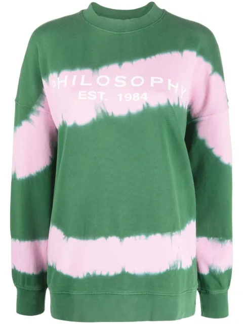 Philosophy Di Lorenzo Serafini sudadera con logo estampado